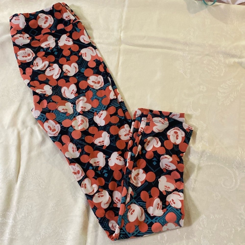 Lularoe Disney Leggings Girls One Size